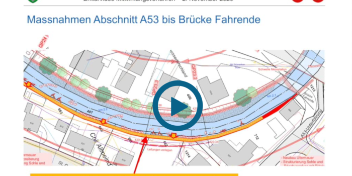 Erklärvideo zum Projekt Aabach Ausbau 2. Etappe